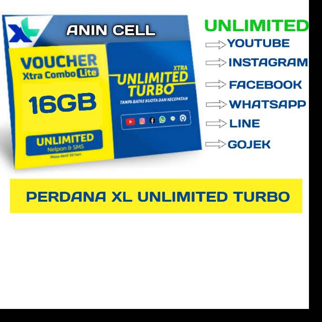 Sp data xl 16GB unlimited turbo