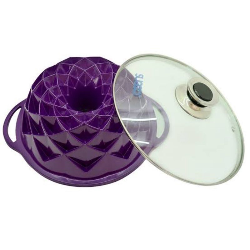 Cetakan Kue Bolu Motif Diamond / Tulban Multipan Suggo Anti Lengket 24 cm