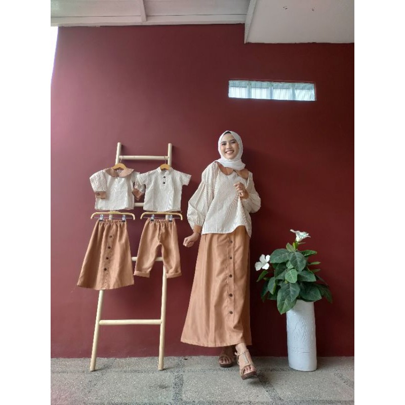 RAYA SET - Promo 10.10 Setelan Anak Baju Muslim Bayi Baby Kids Cewe Perempuan Katun Murah Lucu Gamis 1 2 3 4