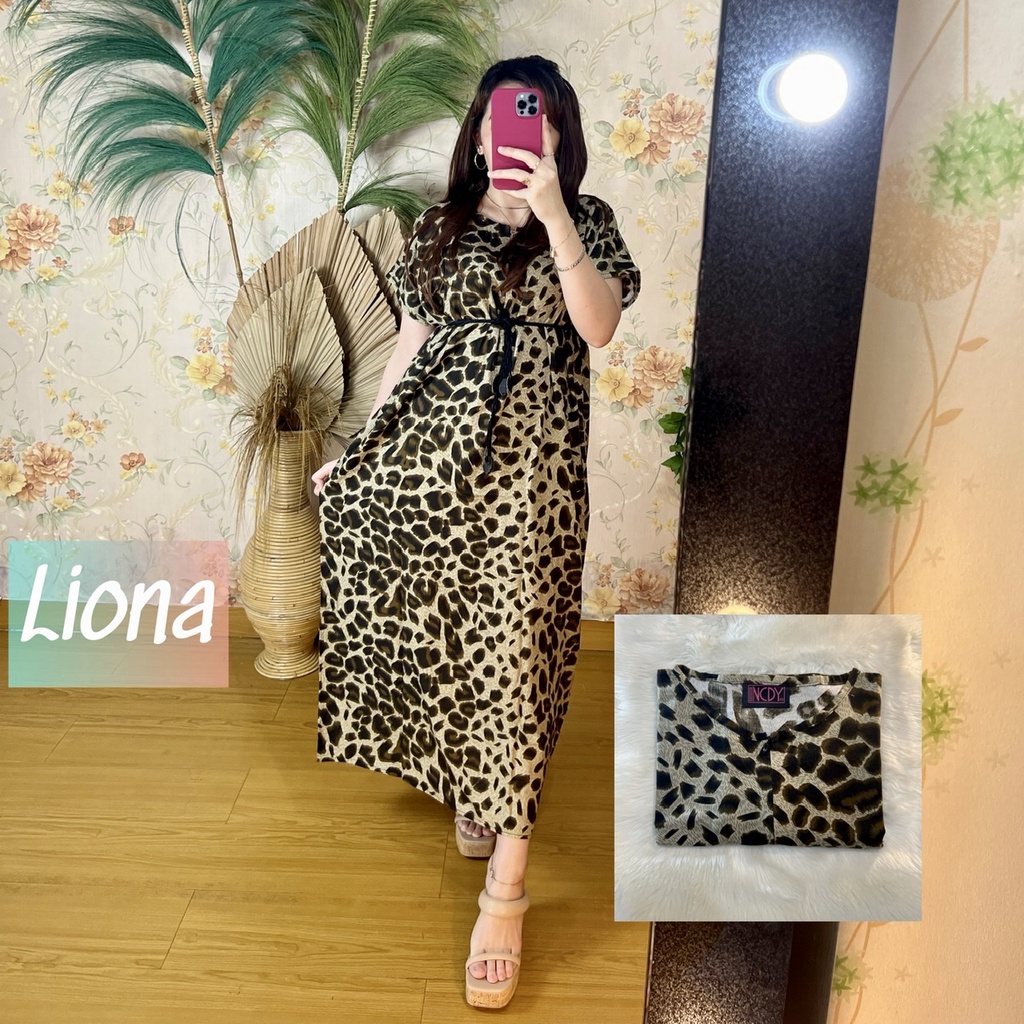 PART1 NCDY HOMEWEAR DASTER PANJANG SEMATA KAKI LD 130cm BUSUI FRIENDLY JUMBO-Liona