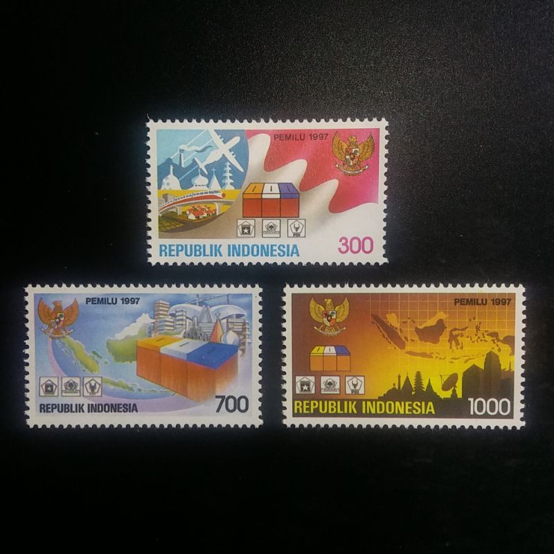 

Prangko Pemilu PEMILIHAN UMUM Tahun 1997 - I513