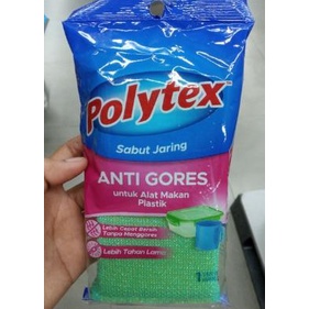 ^ KYRA ^ Polytex Sabut Jaring Anti Gores dan Sabut Stainless Anti Karat Tahan Lama