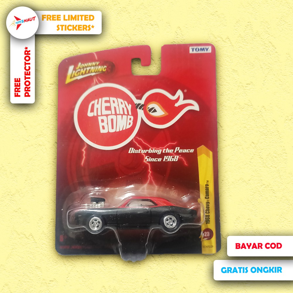 Johnny Lightning 1968 Chevy Camaro SS Cherry Bomb Limited Edition