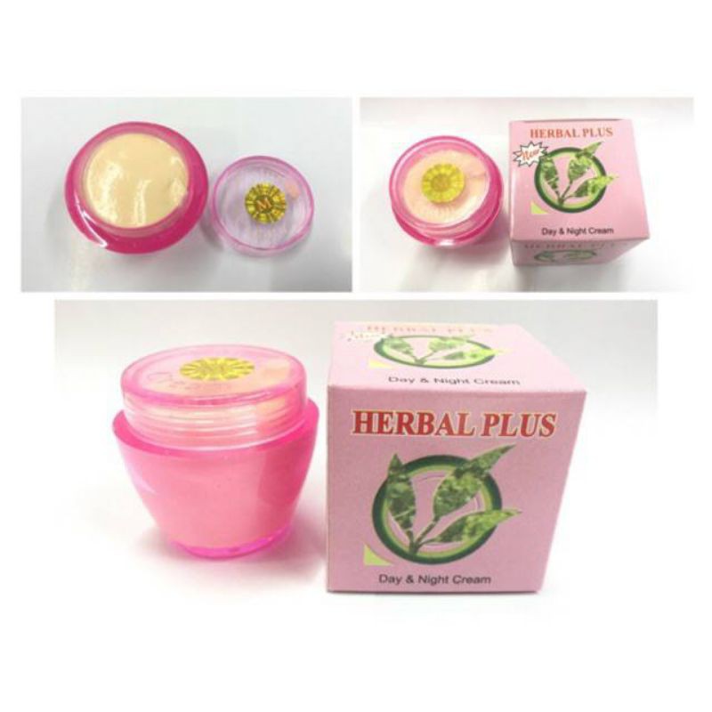 

cream Herbal plus logo M