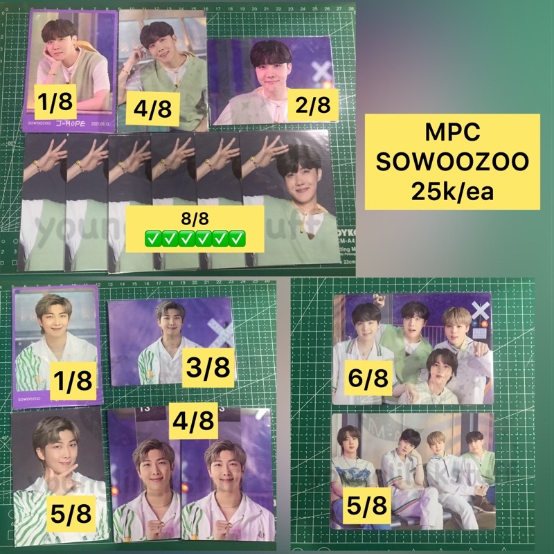 [READY STOCK] SHARING MPC SET & STAND PC BINDER SOWOOZOO OFFICIAL