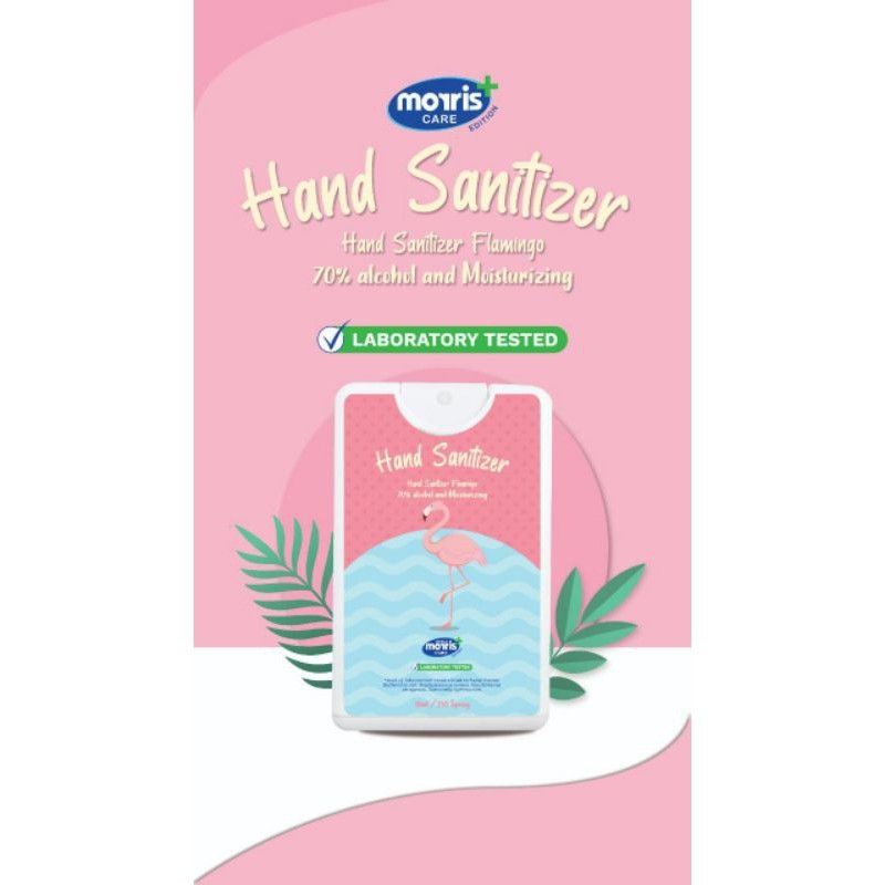 MORRIS HAND SANITIZER  POCKET GIRL 18ML EDISI SPESIAL / MORRIS CARE