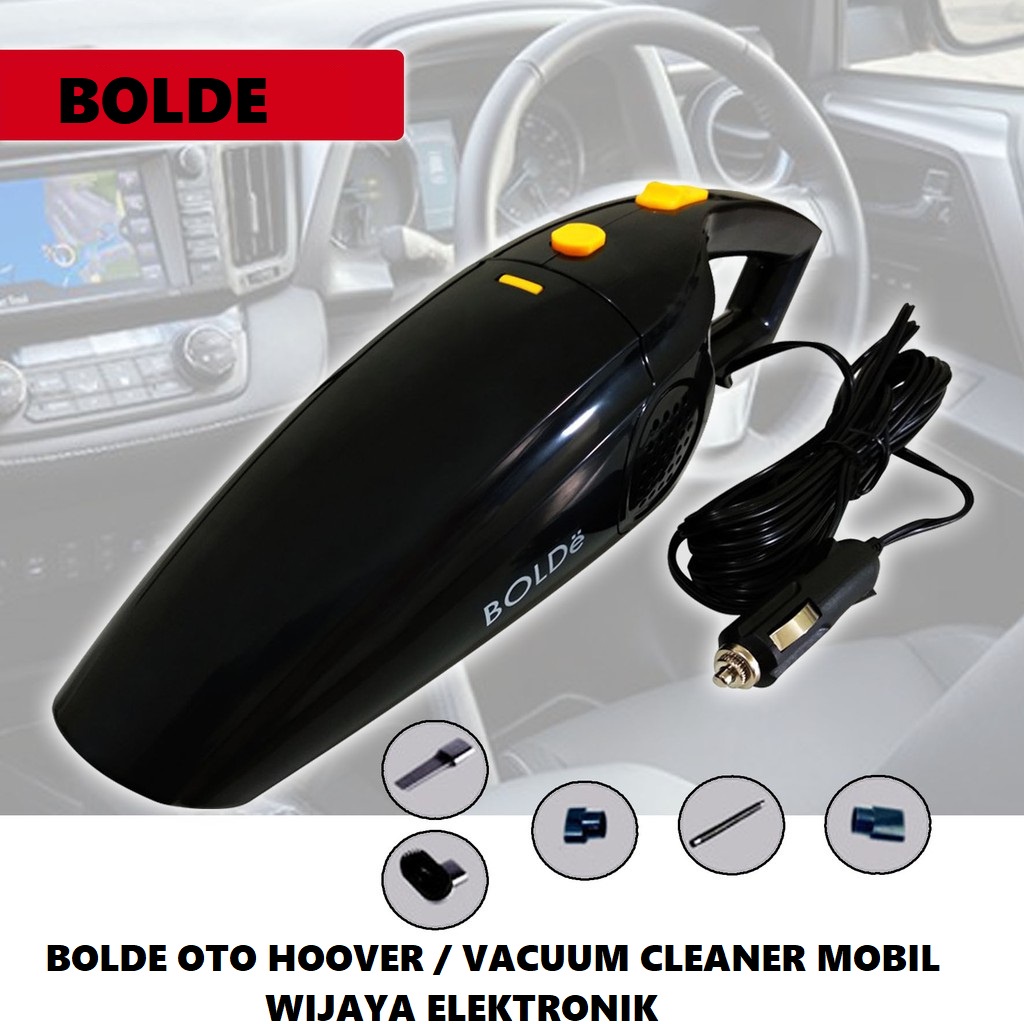 BOLDE Penyedot Penghisap Debu OTO HOOVER CAR Vacuum Cleaner Mobil