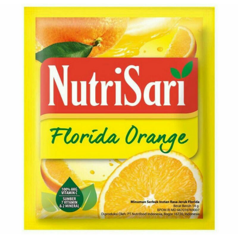 

Nutrisari Florida Orange 14 gr