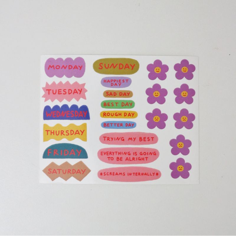 

'As Clear As Day' Sticker Sheet