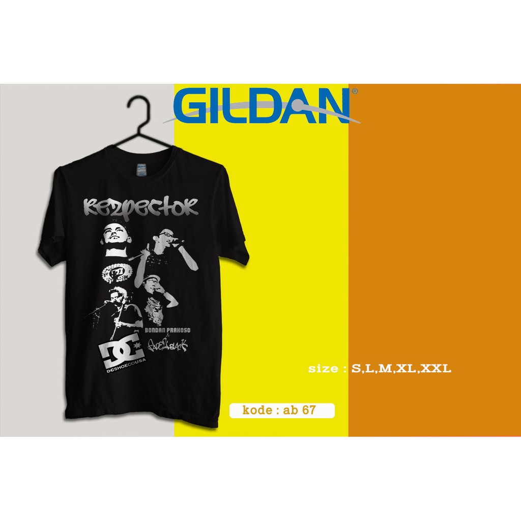 kaos bondan prakoso original gildan ab68