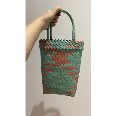 mini tas anyaman plastik
