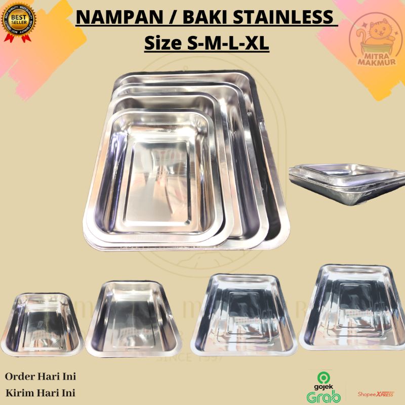 NEW!! - NAMPAN STAINLESS / BAKI STAINLESS SIZE S-M-L-XL