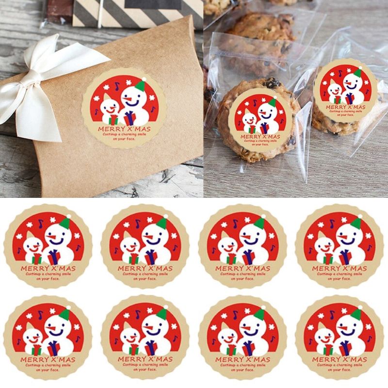 

(1lembar 9pcs) Stiker snowman /sticker Manusia Salju natal christmas