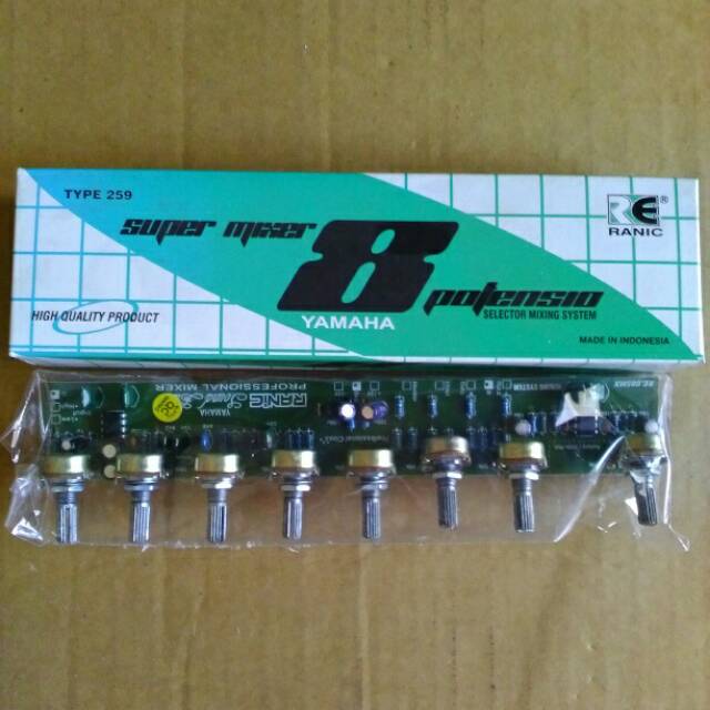 Kit Mixer YAMAHA 8 Potensio