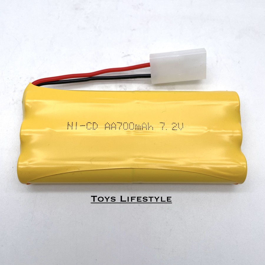 Baterai Battery Charge Remote Control R/C 7.2V 700 mAh Connector