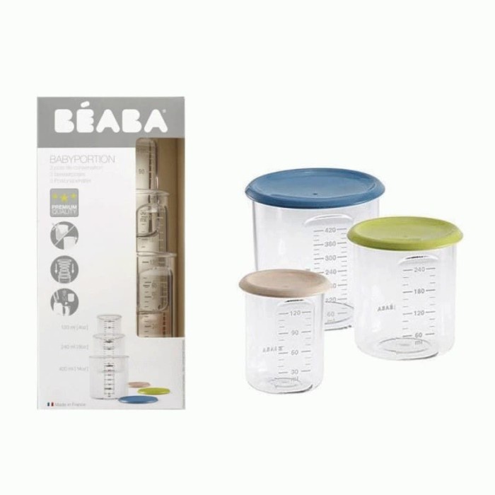 Beaba set of 3 portions