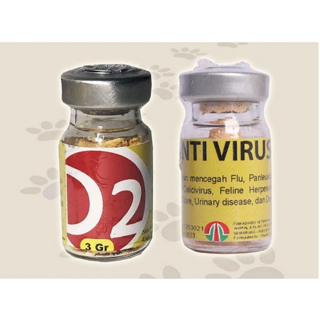 D2 ANTI VIRUS FLU, PANLEUKOPENIA, CALICI, HERPES, DISTEMPER