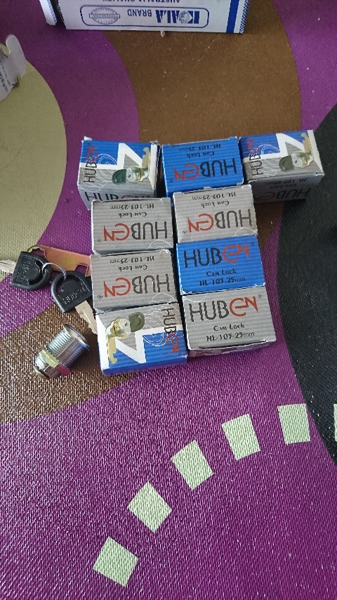 Kunci Kait Laci Lemari Loker Cam Lock Camlock Huben Hl 103.20 (20 Mm) Mgj