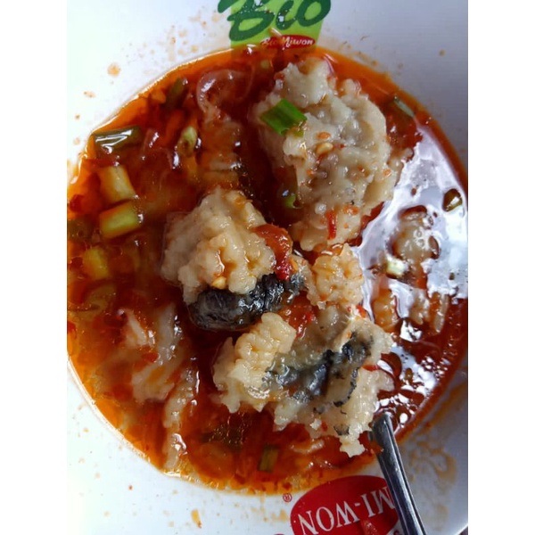 

Bakso ikan khas Malingping isi kulit ikan