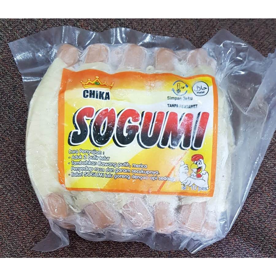 

Sogumi (Sosis Gulung Mie) Isi 10 pcs