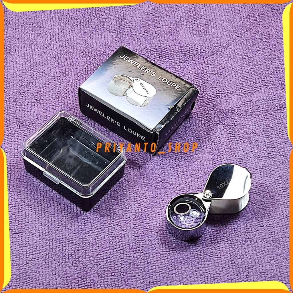 Termurah Alat pembesar reparasi service jam tangan jeweler's loupe eyeloop