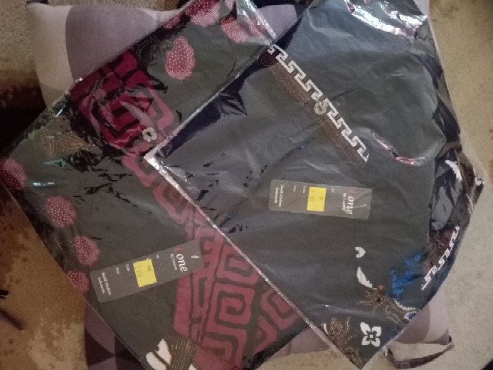 Kemeja Batik Pria Couple Series/ Batik Pria Modern / Seragam Batik / Baju Lebaran /113 & 115