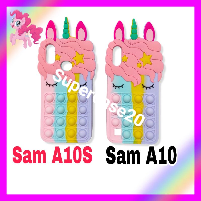 Casing Samsung A10S A20S Kesing Hp Pop It Unicorn Softcase Kesing Hp Kuda Poni Casing Murah Popit Te