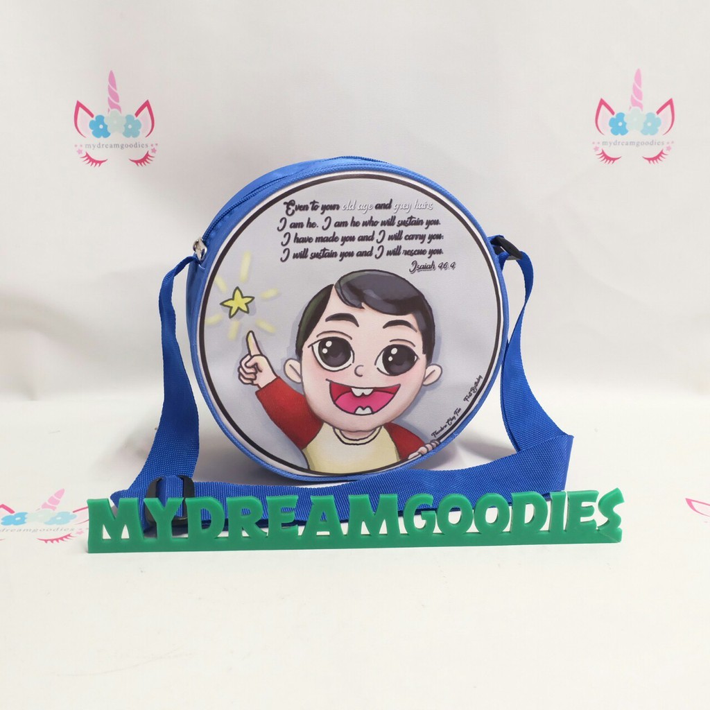 TAS BULAT MINI   / TAS ULTAH / SOUVENIR PROMOSI / POUCH SKINCARE / AQIQAH / TASYAKURAN / MANYUE-4