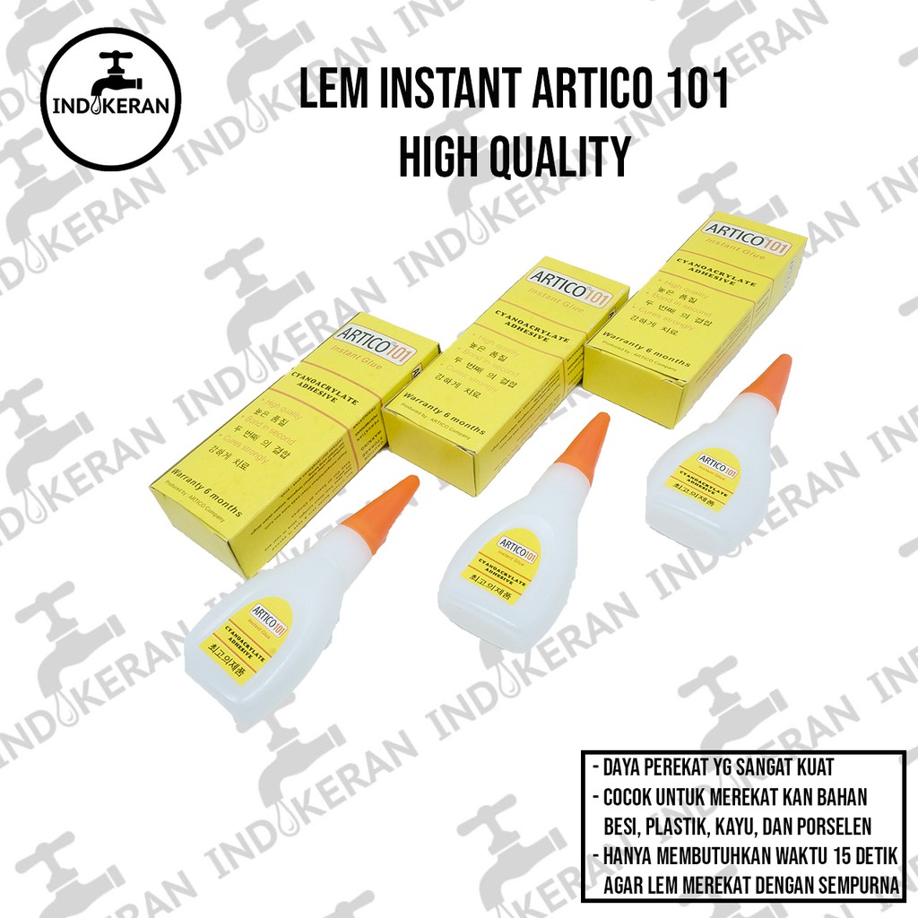 INDOKERAN - Lem Korea Artico Instant Tetes - High Quality