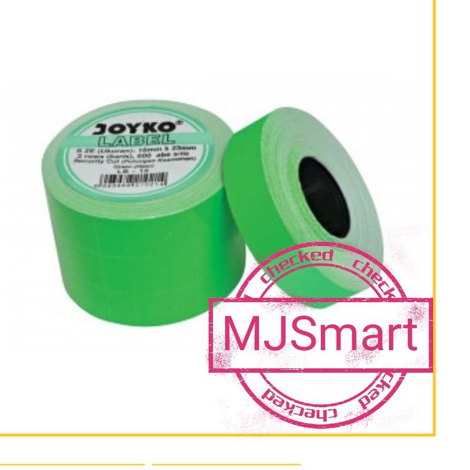 

Diskon!! (ofp-1272) KERTAS LABEL HARGA JOYKO 2 BARIS UNTUK MESIN LABEL MX6600A/N