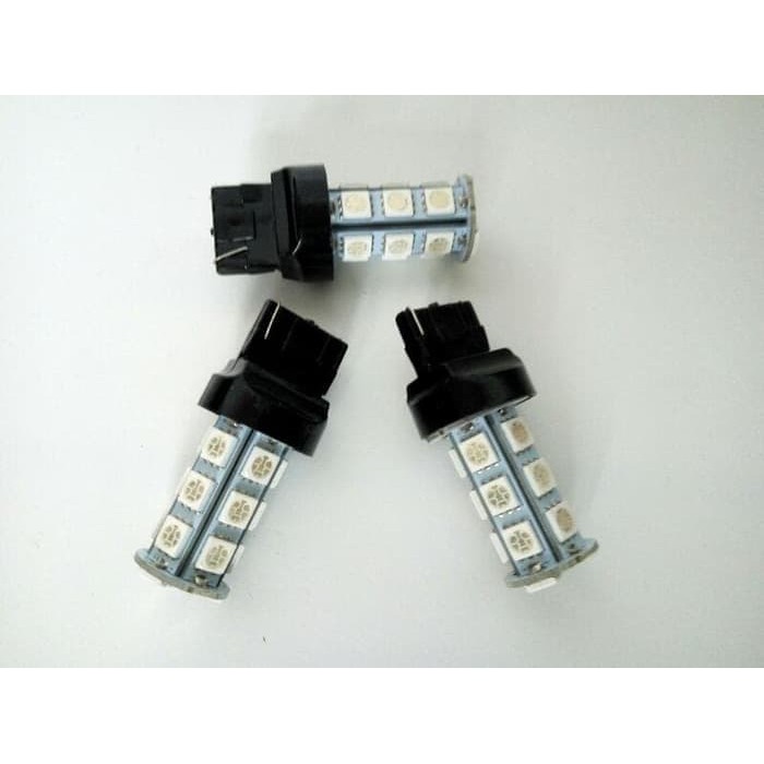 Lampu LED T20 2 KAKI 18 titik Sein - LED Send 18 mata - LED T20