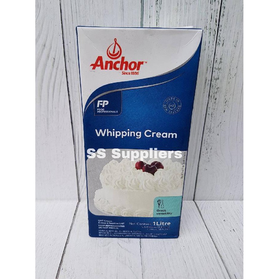 

ENAK Whipping Cream Anchor 1 LT Best Seller! BANYAK RASA