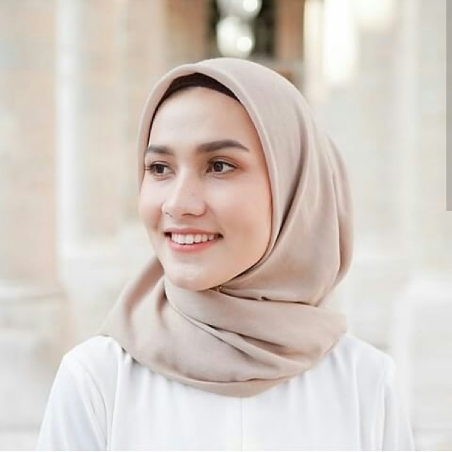 (KJI) (PROMO) HIJAB POLYCOTTON BELLA SQUARE DOUBLE HYCON PREMIUM