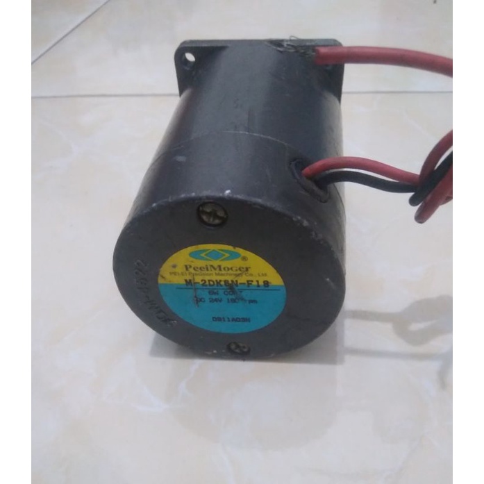 Dc motor PeeiMoger 24V 6W 1800Rpm