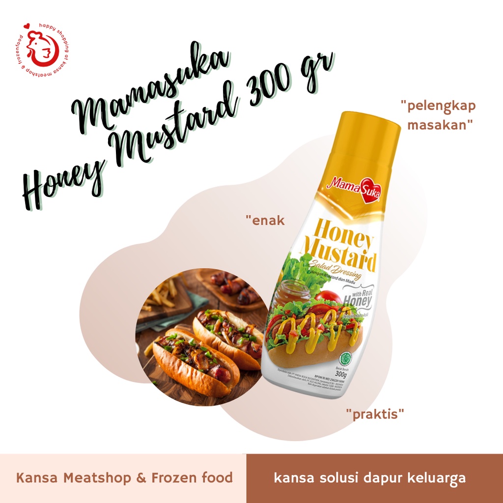 

MAMASUKA HONEY MUSTARD 300GR