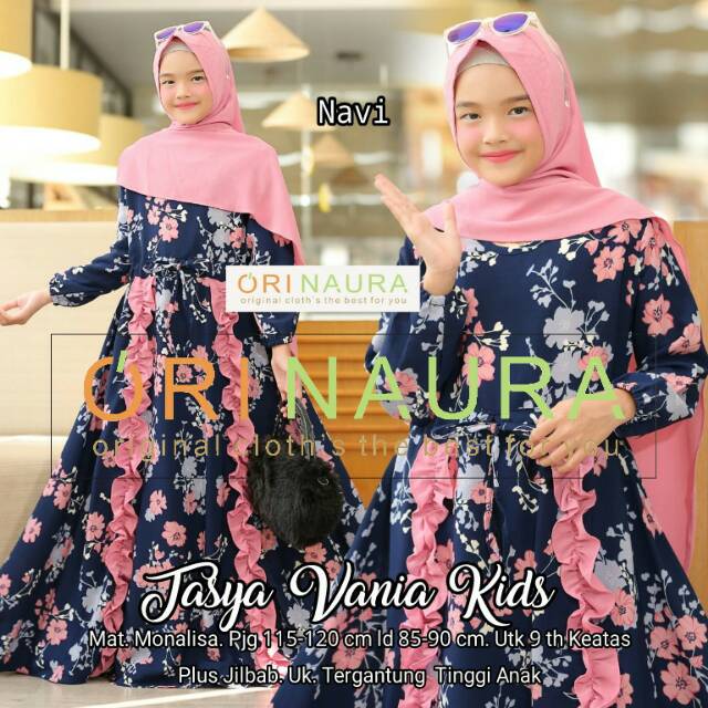 Gamis Tasya Vanis Kids by Orinaura