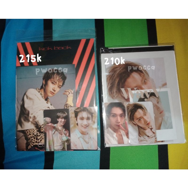 AR KICKBACK WAYV TEN & PHOTOPACK NCT WAYV TEN FULLSET UNSEALED