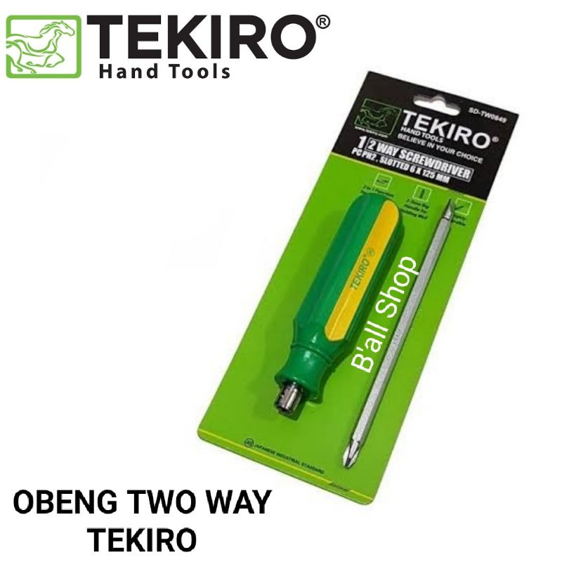 Obeng 2 Way Tekiro.  SD - TW0849