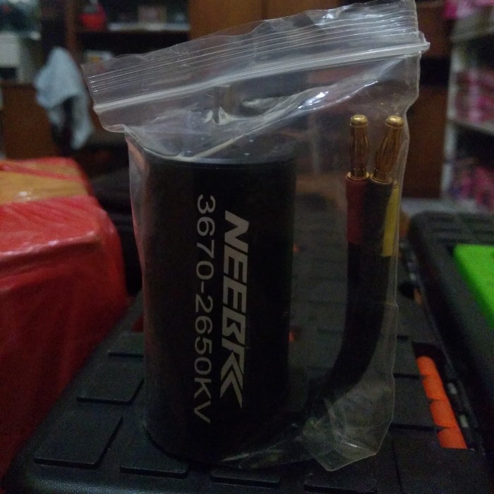 dinamo brushless rc remote control 3670 2650kv 1/8 1/10 merk neebrc