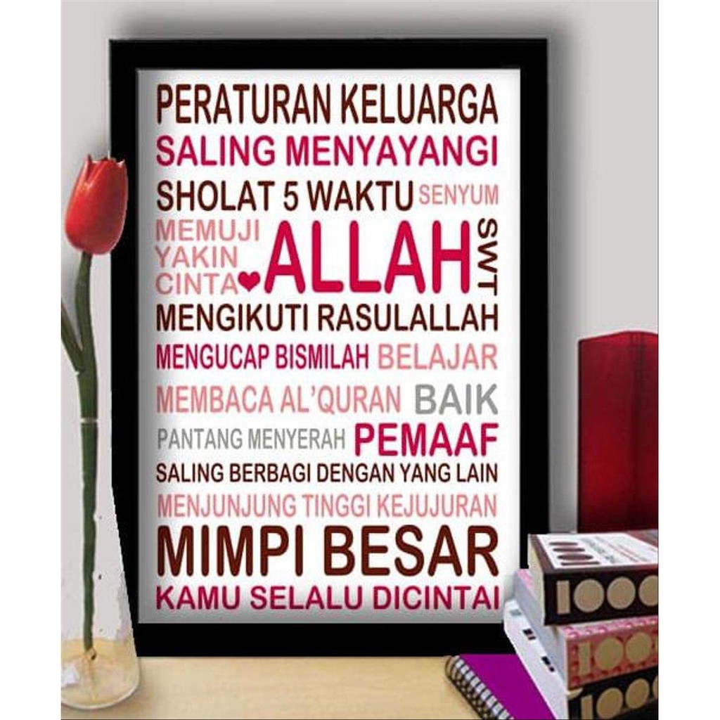 44 Top Poster  Kata  Motivasi  Hd Hitam  Putih  Ukuran B1 