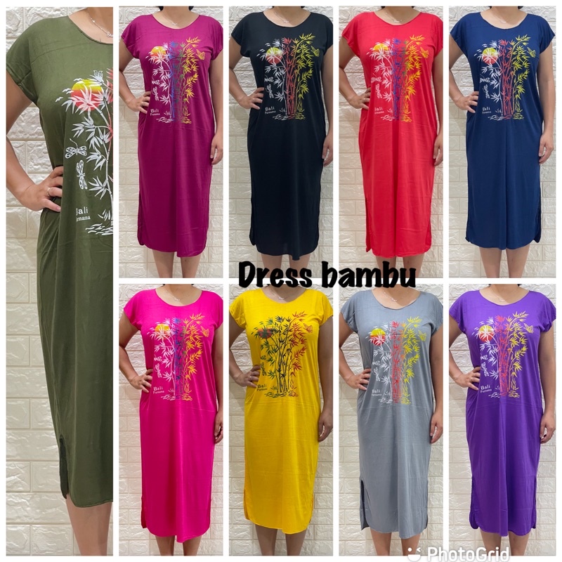 DRESS BAMBU BALI ALL SZ