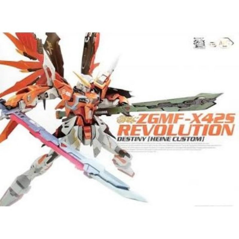 Gundam MG 1/100 Gundam Destiny Heine Custom Metal Build Ver Dragon Momoko