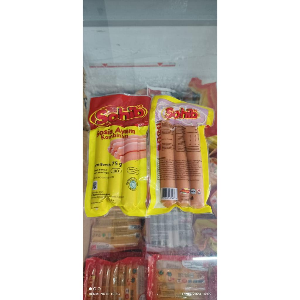 

SOHIB SOSIS AYAM 75GR 3S