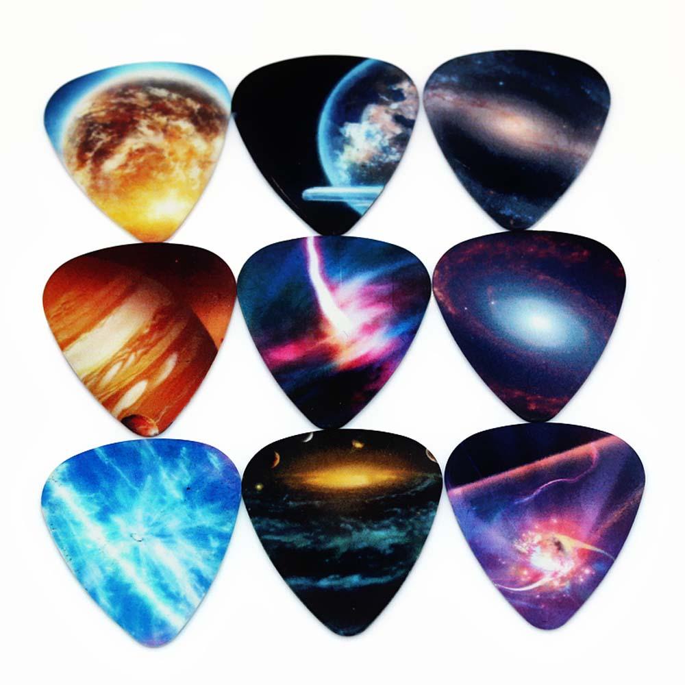 Needway Guitar Picks 10pcs/Lot Mediator Akustik 0.46mm 0.71mm 1.0mm Bintang Vastness Plectrums Bagian Gitar