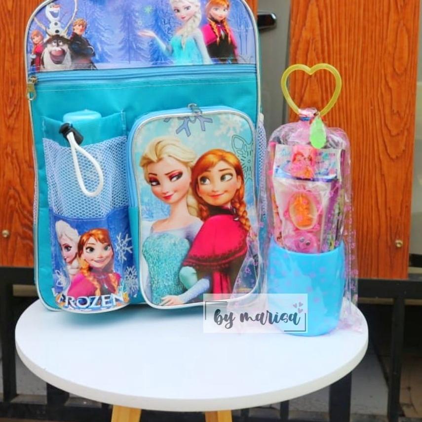 ✪ Tas Anak Perempuan , Tas Ransel Anak Perempuan Lol Tas Sekolah Anak Sd TK Tas Free Alat Tulis ☈