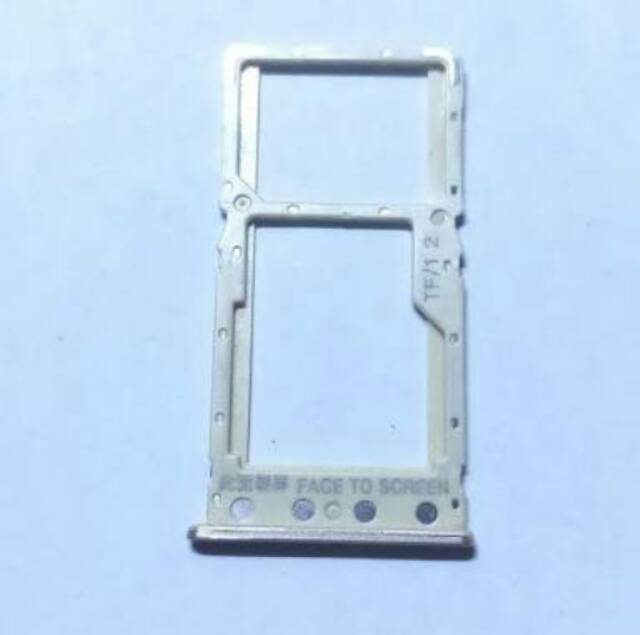 Tempat Dudukan Simcard Simtray Sim Tray Card Lock Xiaomi Redmi 6 6A - Singel Sim