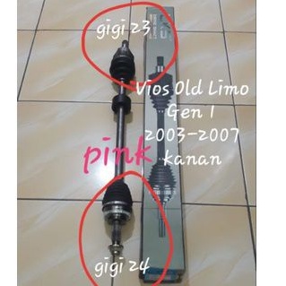 Drive Shaft CV Joint Assy As Roda Komplit Toyota Limo Vios Old Gen 1 2003-2007 Kanan