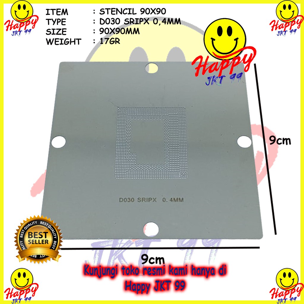 [ HAPPY JKT 99 ] STENCIL 90X90 SR1Q0 SR1Q8 SR1PX SR1PZ SR1BM SR1ZW SR1ZY