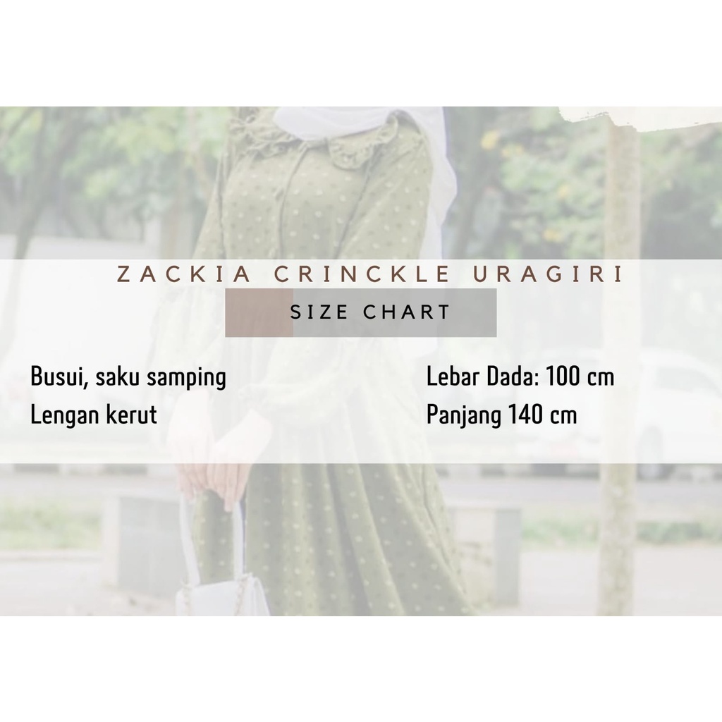 Gamis Crinkle Uragiri/ Gamis Crinkle Premium/ Gamis Crinkle Polka Mewah