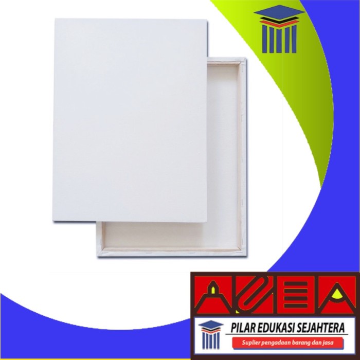 

KANVAS LUKIS SINAR PUTIH POLOS UKURAN 35 X 45 CM MURAH